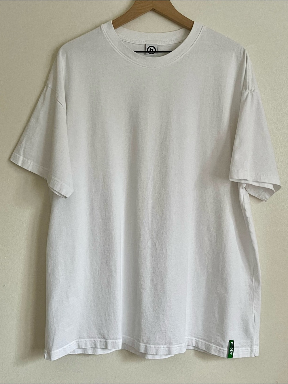 Men’s White Short Sleeve Relaxed Fit Crewneck T-Shirt size XL